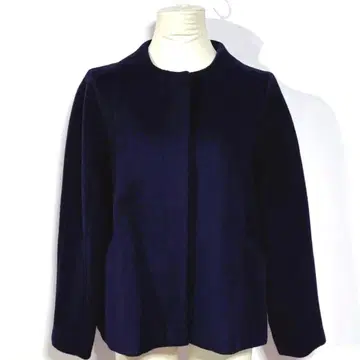 조르주 레쉬 노카라 자켓 [ 40 ] 네이비 계열 울 혼방 일본제
