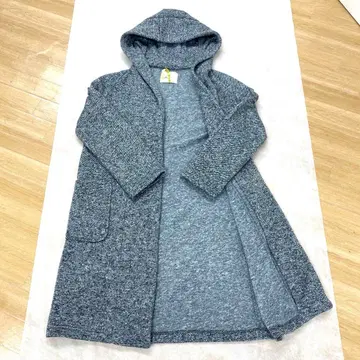 [클리닝 완료] 웨어즈 잉크 후드 가운 가디건 후드 코트