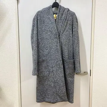 [클리닝 완료] 웨어즈 잉크 후드 가운 가디건 후드 코트