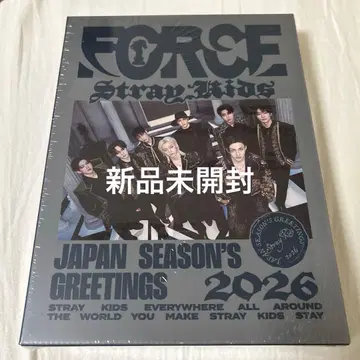 Straykids 스키즈 FORCE 시즌 그리팅 미개봉 새상품