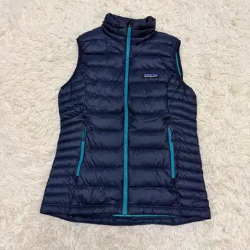 Patagonia 파타고니아 다운 베스트 XS 여성용 네이비