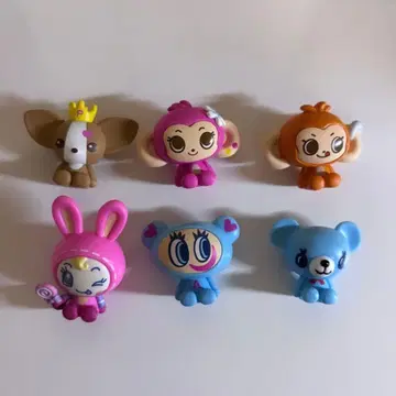 나루미야 캐릭터즈 치비 콜렉션 피규어 6개 세트