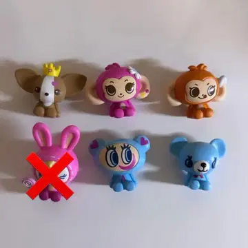 나루미야 캐릭터즈 치비 콜렉션 피규어 6개 세트