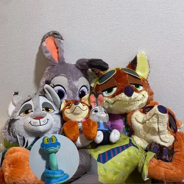 새상품 주토피아 봉제 인형 6세트