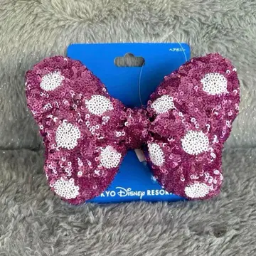 디즈니 머리끈 미니 핑크