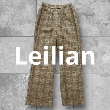 레리안 이탈리아제 원단 일본제 체크 무늬 팬츠