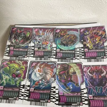 라이드 케미 트레이딩 카드 PHASE:EX 가면라이더 기츠 세트