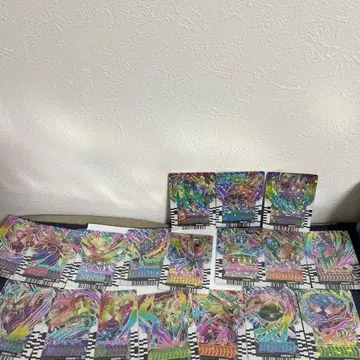 라이드 케미 트레이딩 카드 04 레인보우 레어 세트