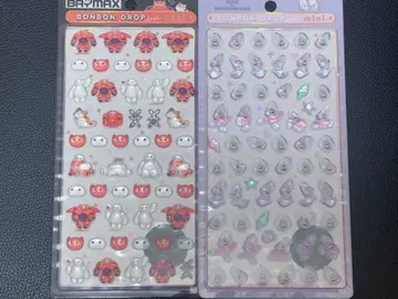 모자 꽁지 드롭 씰 베이맥스 영 오이스터 2장 세트 미개봉 새상품