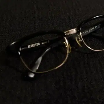EFFECTOR delay II 에페크터 블랙 프레임 안경