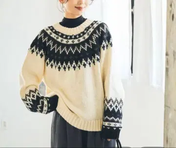 스튜디오 클립 노르딕 니트