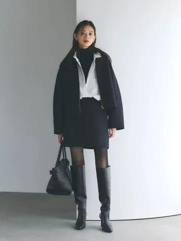 anuans 니렝스 부츠 BLACK S 사이즈