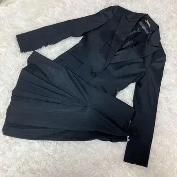 [ 새상품급 ] 이네드 스트라이프 수트 블랙 9