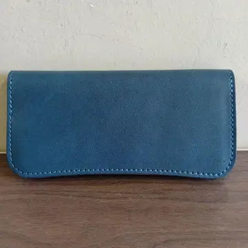 도치기 가죽 장지갑