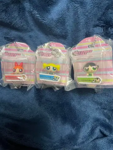 파워퍼프걸 가챠 3세트