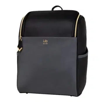 Lily 백팩 A4 대응 블랙/그레이