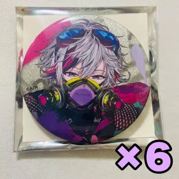 니지산지 후와 미나토 Stun Mode 캔뱃지 6개