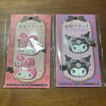 산리오 마이멜로디 쿠로미 앞머리 클립