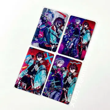 Stun Mode 후와 미나토 포토 카드 노멀 컴플리트 세트