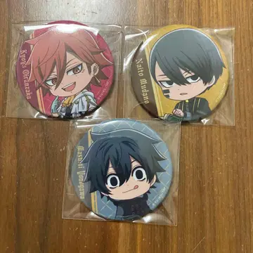 도원암귀 진로우 오이란자카 무타노 요도가와 캔뱃지 세트