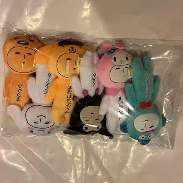 유키오 마스코트 산리오 캐릭터즈 x 유키오 yukio 6개 세트