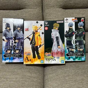 나루토 피규어 4체 세트 반다이
