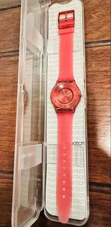 스와치 손목시계 실리콘 스포츠 캐주얼