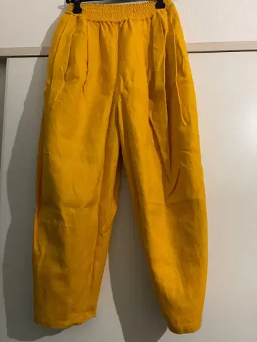 ka na ta hemp linen always pants yellow