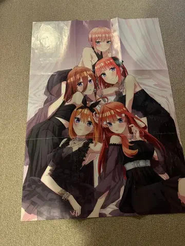 5등분의 신부 포스터 레어