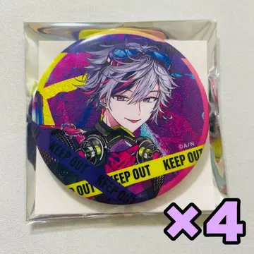 니지산지 후와 미나토 Stun Mode 캔뱃지 4개