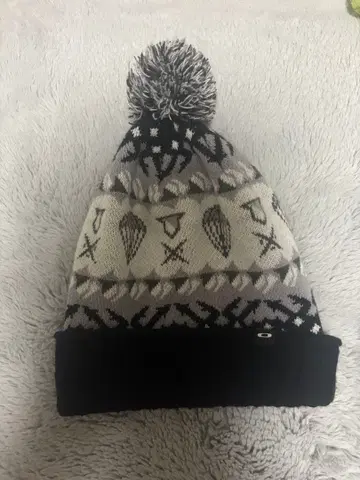 오클리 니트 캡 모자 꽁지 00s 오클리