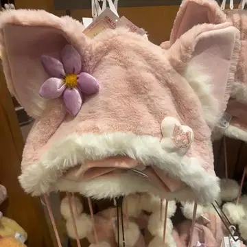 상하이 디즈니랜드 주토피아 리나벨 팬캡 모자 폼폼