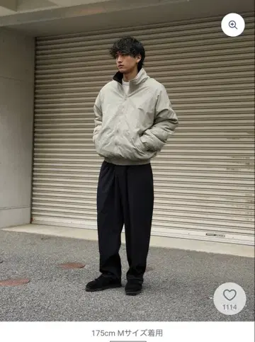 베이지 하이넥 점퍼 XS 사이즈