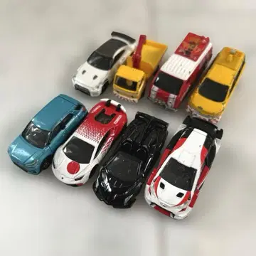 토미카 8대 세트 스포츠카 트럭 구급차