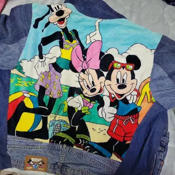 디즈니 미키 데님 자켓