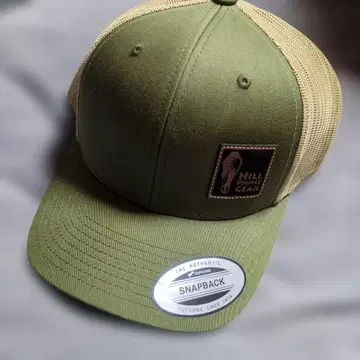 HILL PEOPLE GEAR 스냅백 캡 올리브