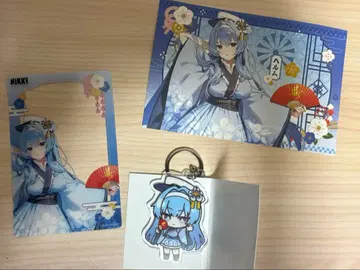 헬름 엽서 클리어 카드 아크릴 키링 3종 세트 GEO