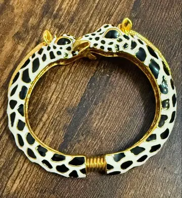 케네스 제이 레인 지라프 기린 에나멜 뱅글 주얼리