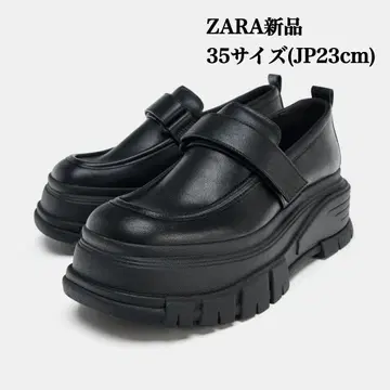 완판템 ZARA 플랫폼 로퍼 35 (23cm) 택 포함 새상품
