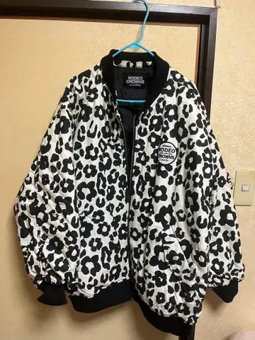 RODEO CROWNS 레오파드 무늬 블루종