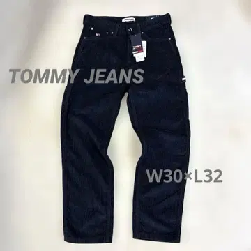 새상품 TOMMY JEANS 스케이터 카펜터 코듀로이 팬츠 네이비