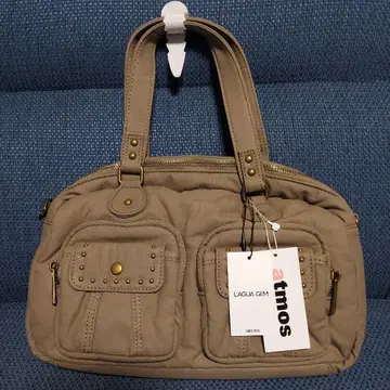 atmos LAGUA GEM 카키 숄더백
