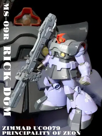 MS-09R 릭돔 #3004a 지오그래피 건담