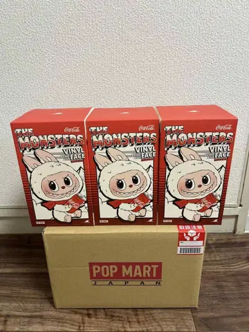 POPMART LABUBU 러브러브 코카콜라 미개봉 3상자 세트