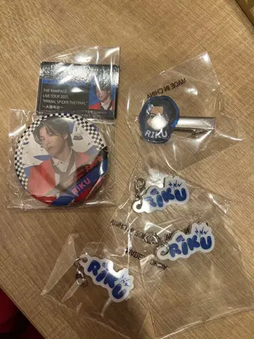 THE RAMPAGE 란페 대폭년회 회장 한정판 가챠 RIKU 세트