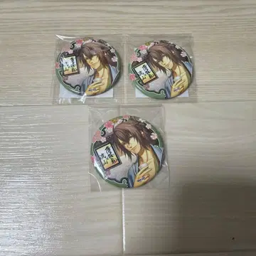 오키타 소지 캔뱃지 박앵귀 류잔 3종 세트