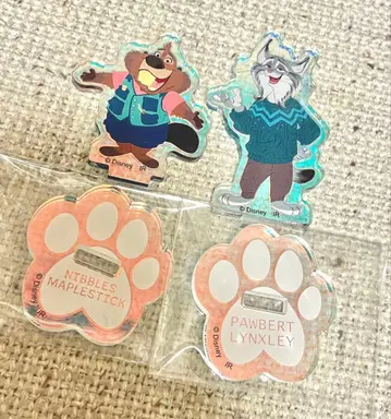 [ 2점 ] 주토피아/파우버드/니블스/디즈니/아크릴 스탠드