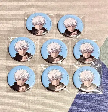 고죠 사토루 주술회전 전시회 애니메이션 시부야 사건 캔뱃지 8개 세트