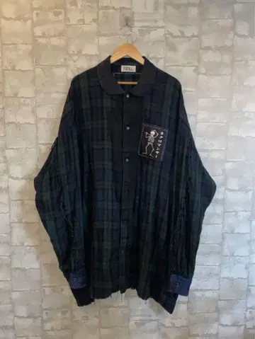 KIDILL 24SS 피터팬 체크 셔츠