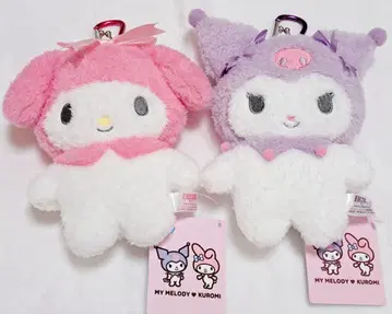 마이멜로디 쿠로미 리본 가마구치 파우치 봉제 인형 프라이스